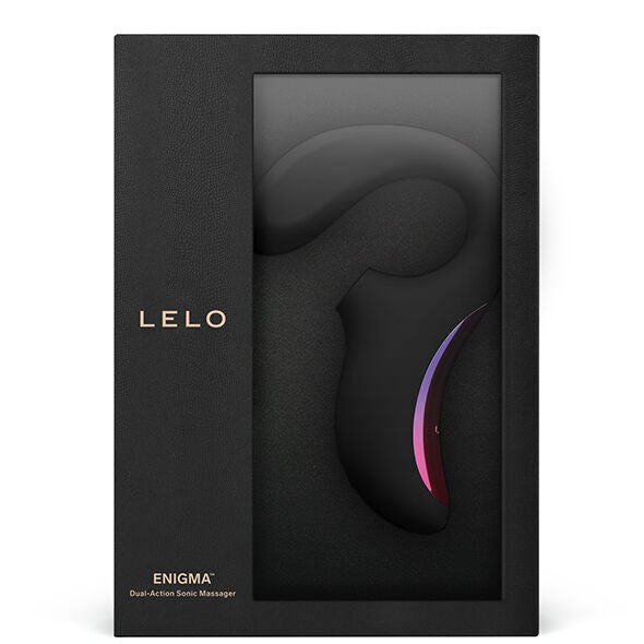 LELO - ENIGMA kaksoisimuteknologiaan perustuva paineaaltokiihotin, musta