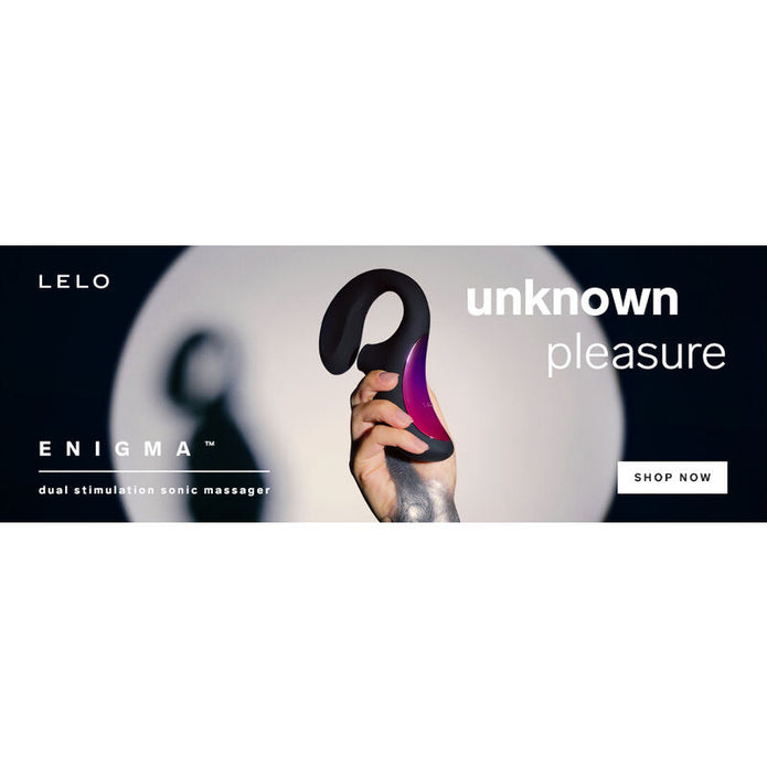 LELO - ENIGMA kaksoisimuteknologiaan perustuva paineaaltokiihotin, musta