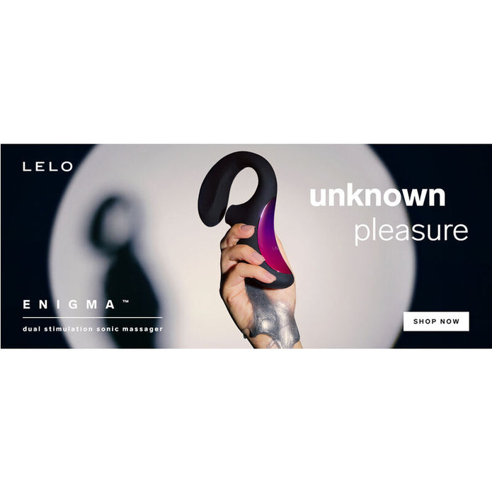 LELO - ENIGMA kaksoisimuteknologiaan perustuva paineaaltokiihotin, musta