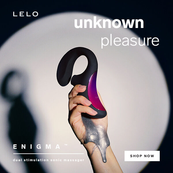 LELO - ENIGMA kaksoisimuteknologiaan perustuva paineaaltokiihotin, musta