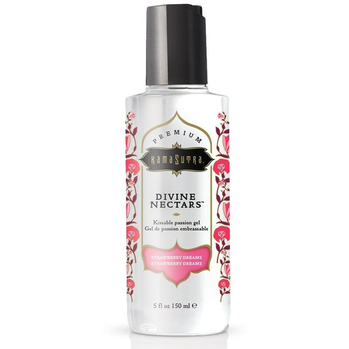 KAMASUTRA - DIVINE NECTARS STRAWBERRY DREAM GLIDMEDEL 150 ML