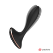 ANBIGUO - WATCHME FJÄRRKONTROLLERAD VIBRATOR ANALPLUGG VERNET