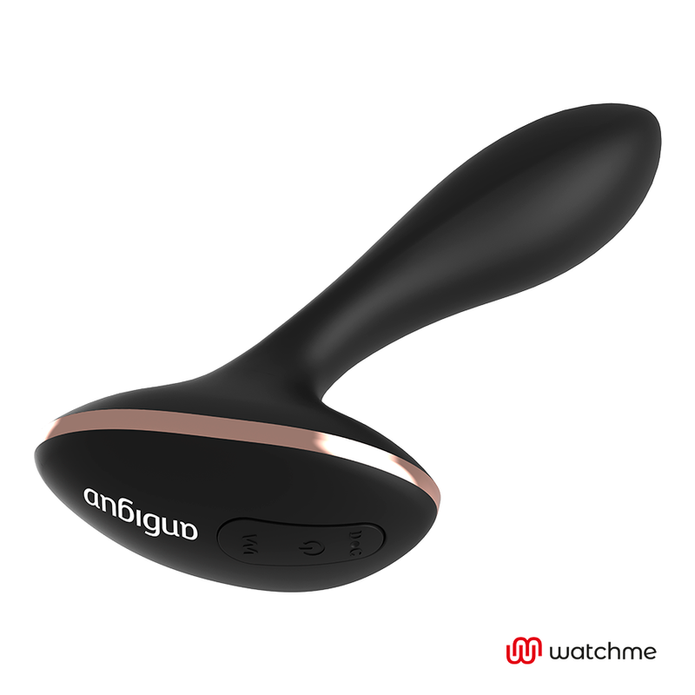 ANBIGUO - WATCHME FJÄRRKONTROLLERAD VIBRATOR ANALPLUGG VERNET