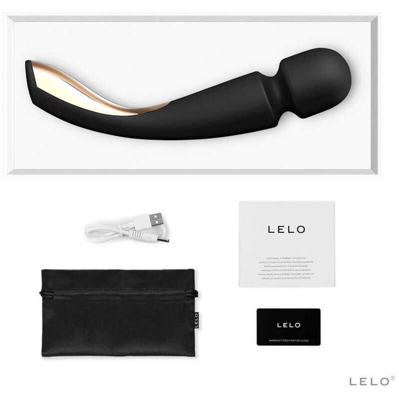 LELO - Medium Wand 2 Black - Hieromasauva