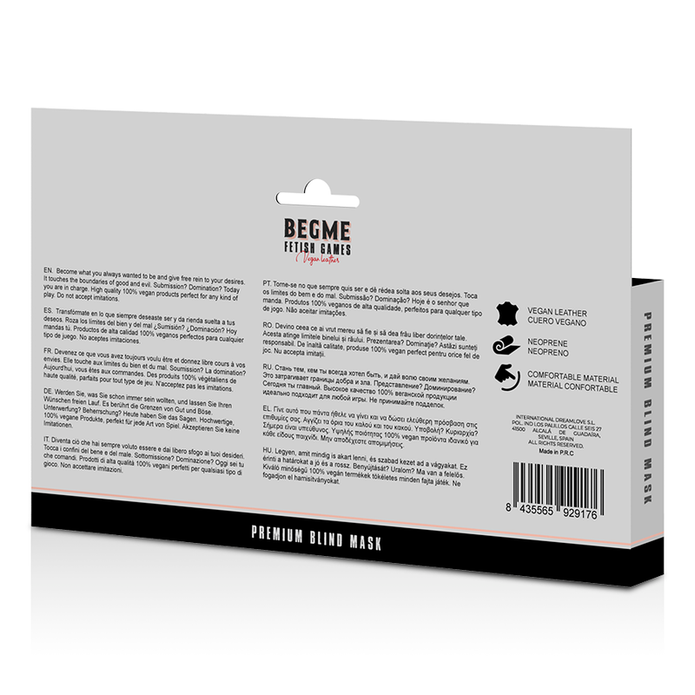 BEGME - Black Edition - Premium naamio 