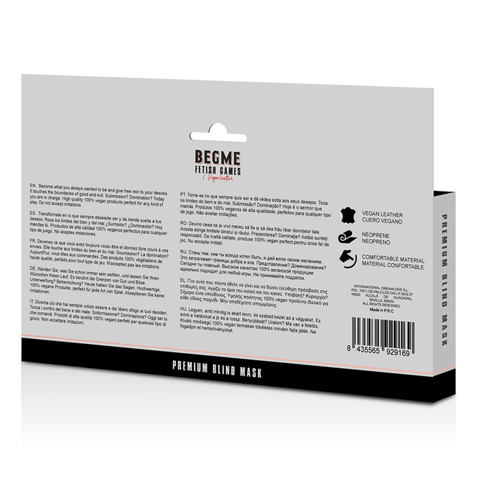 BEGME - Red Edition - neopreenivuorinen silmäside