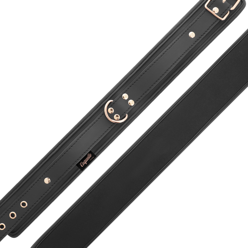 COQUETTE CHIC DESIRE – HALSBAND I VEGANLÄDER MED NEOPRENFODER