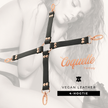 COQUETTE CHIC DESIRE - FANTASY VEGAN LÄDER HOG TIE