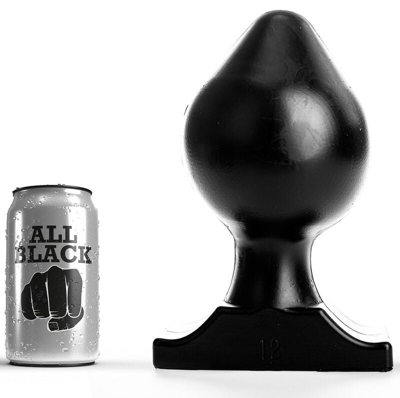 ALL BLACK - All Black anaalitappi 22,5 cm