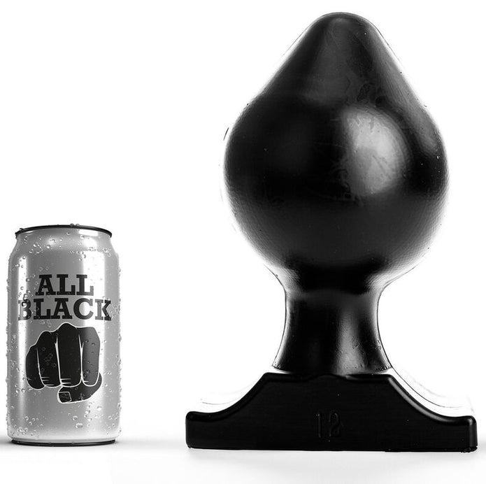 ALL BLACK - All Black anaalitappi 22,5 cm