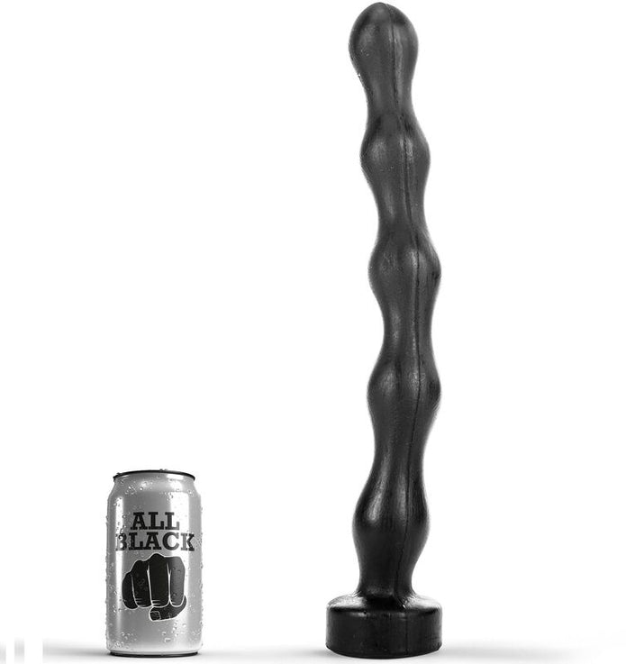 HELT SVARTA - ANALPÄRLOR 41,5 CM