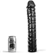 ALL BLACK - Dildo 38 cm 