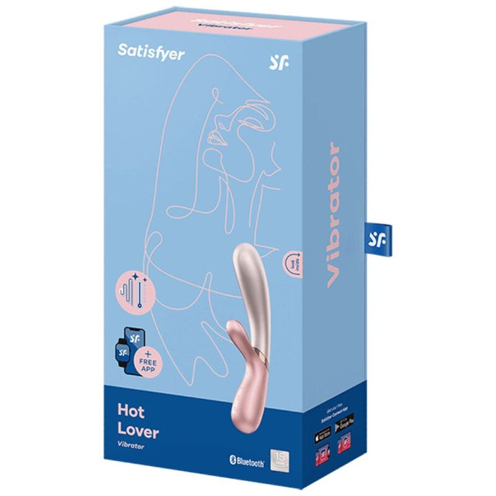 SATISFYER - HOT LOVER VIBRATOR ROSA & BEIGE