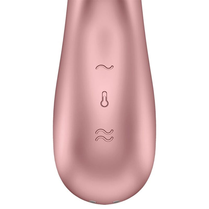 SATISFYER - HOT LOVER VIBRATOR ROSA & BEIGE