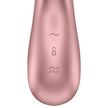 SATISFYER - HOT LOVER VIBRATOR ROSA & BEIGE