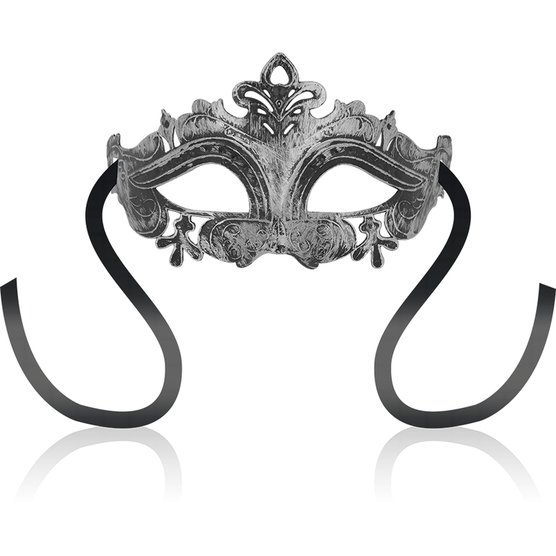 OHMAMA - MASKER VENEZISK STIL MASK SILVER