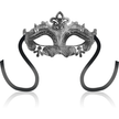 OHMAMA - MASKER VENEZISK STIL MASK SILVER