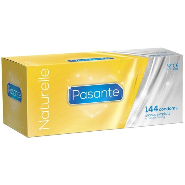 PASANTE - Naturelle -lateksikondomit 144 kpl