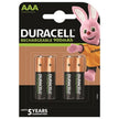 DURACELL - Ladattava AAA-paristo 900mAh 4 kpl