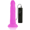 DIVERSIA - Joustava värisevä dildo  23 CM -O- 4.3 CM