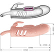PRETTY LOVE - SLOANE NATURAL RABBIT PENIS SHEATH