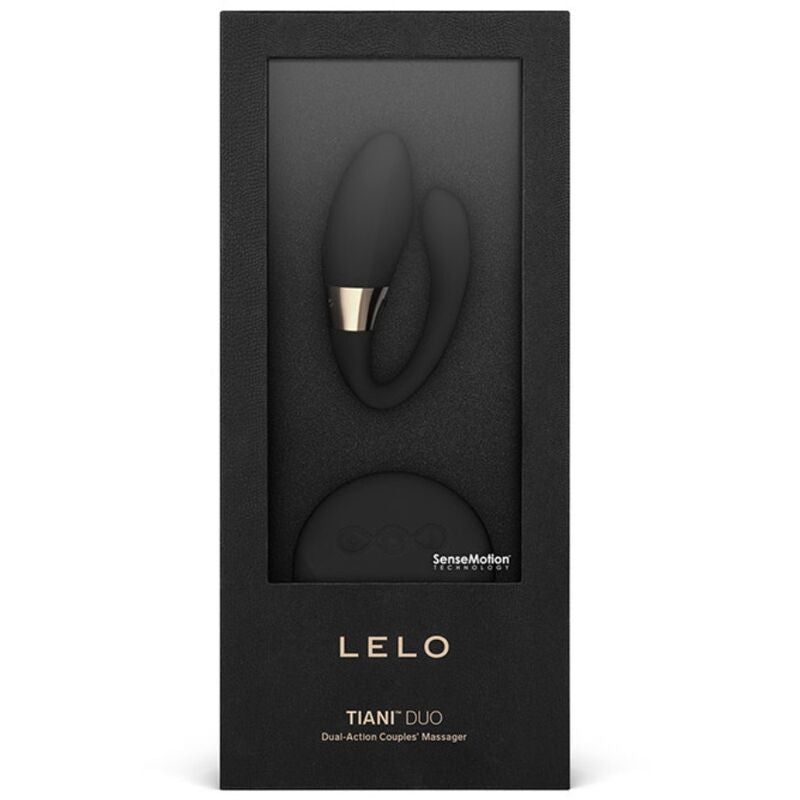 LELO - Duo-pariskuntavibraattori, musta