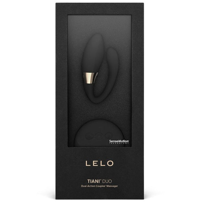 LELO - Duo-pariskuntavibraattori, musta