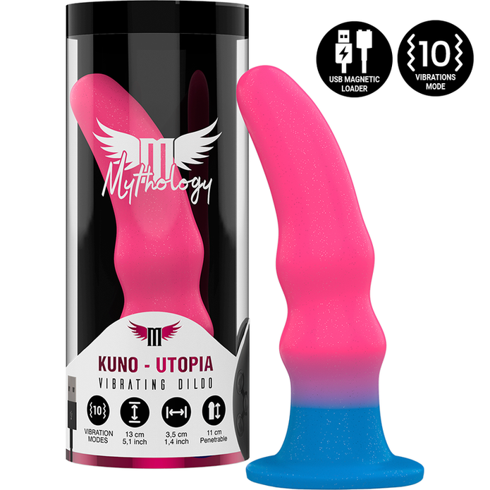 MYTHOLOGY - KUNO UTOPIA- Dildo värinällä, S koko