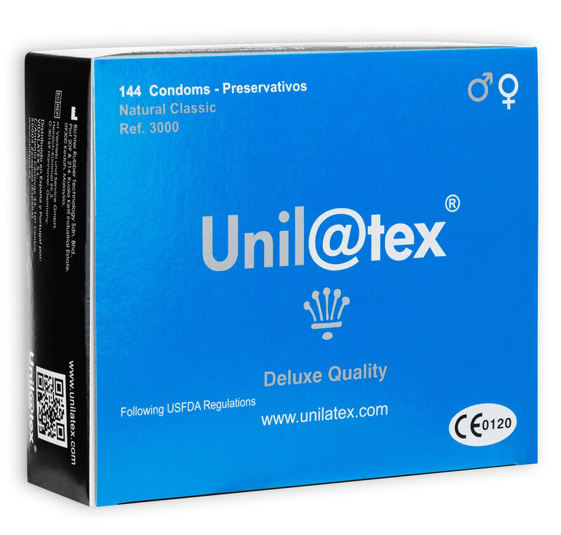 UNILATEX - Kondomit 144 kpl