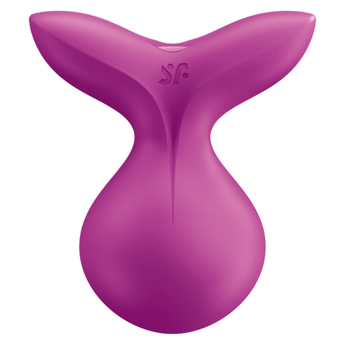 SATISFYER - VIVA LA VULVA 3 PÅLÄGG SVENSK VIBRATOR LILA