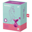SATISFYER - VIVA LA VULVA 3 PÅLÄGG SVENSK VIBRATOR LILA