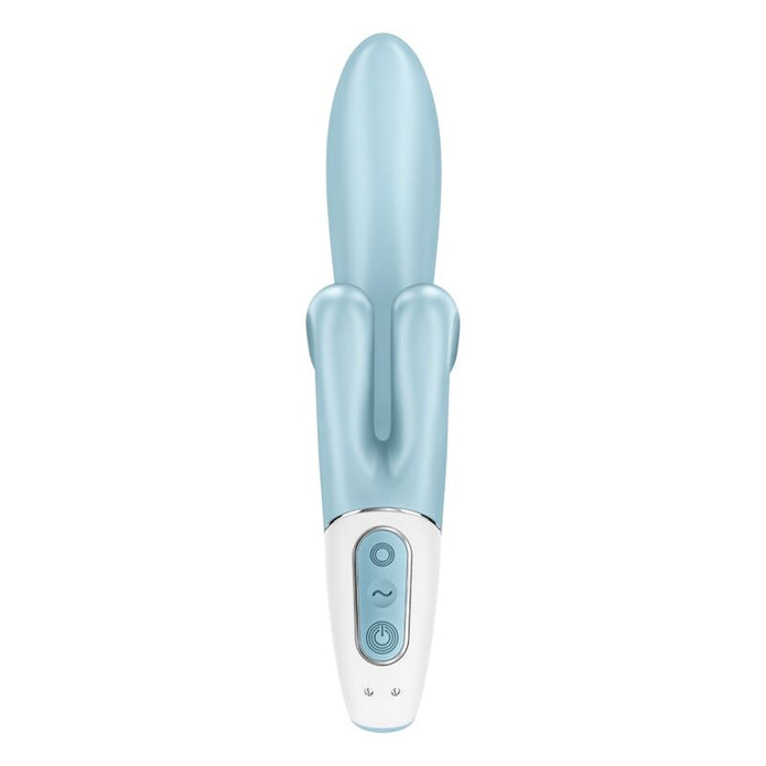 SATISFYER - TOUCH ME RABBIT VIBRATION BLÅ