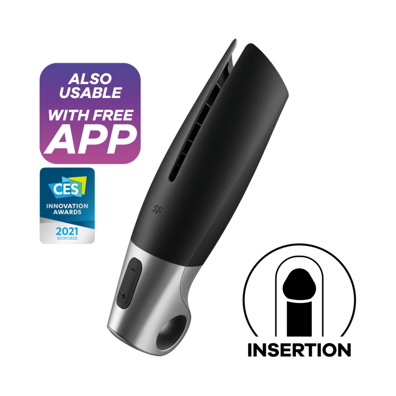 SATISFYER - Power Masturbator musta