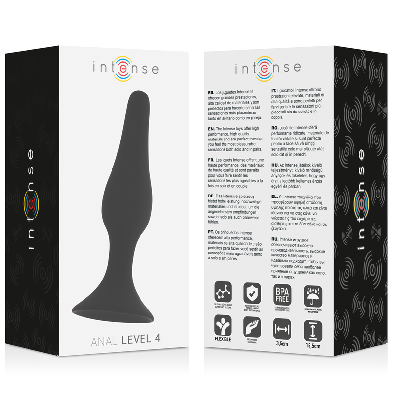 INTENSE - Anal Level 4 - Anaalitappi 15,5 cm 