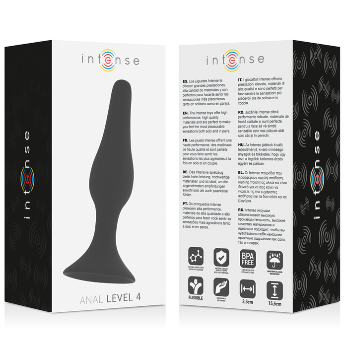INTENSE - Anal Level 4 - Anaalitappi 15,5 cm 