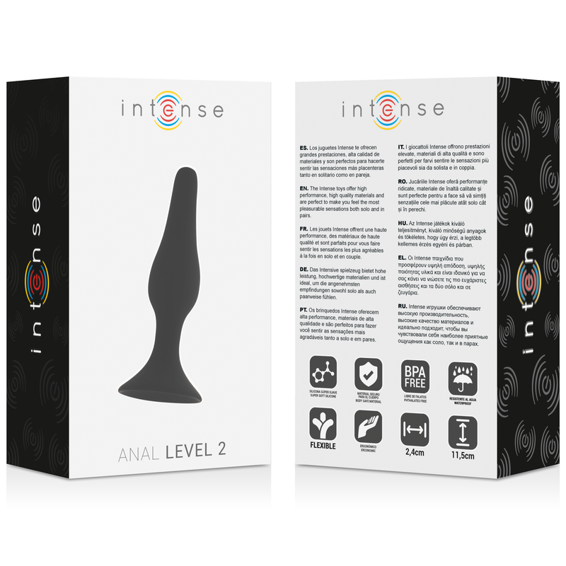 INTENSE - Anal Level 2 - Anaalitappi 11,5 cm 