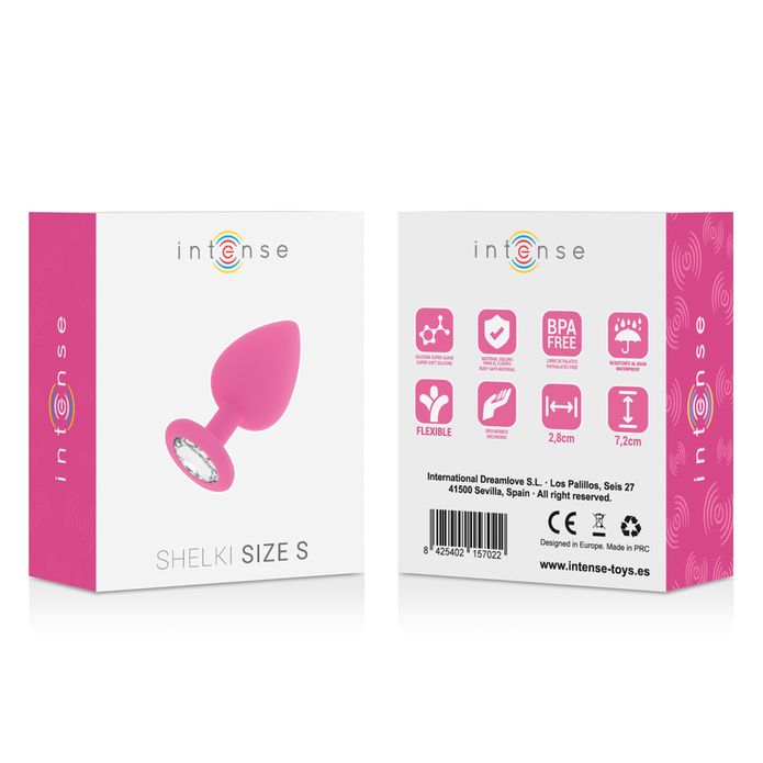 INTENS - SHELKI S PLUG ANAL FUCHSIA
