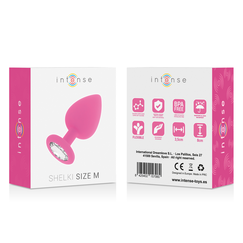 INTENSE - Anaalitappi M, fuksia