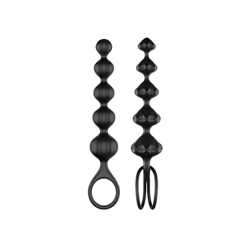 SATISFYER - LOVE BEADS SVARTA