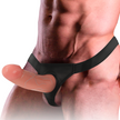INTENSE - URHÅLAD SELE MED DILDO 16 X 3 CM