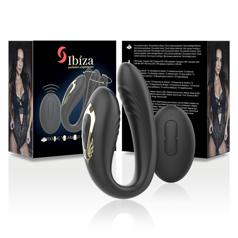 IBIZA - ROTERANDE DUBBELVIBRATOR