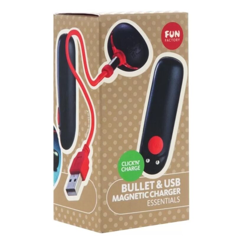 FUN FACTORY - Ladattava Bullet Black vibraattori