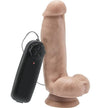 GET REAL -  12 cm  realistinen dildo kiveksillä ja värinällä