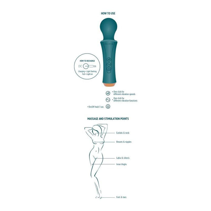 XOCOON - Personal Wand  – ladattava hieromasauva