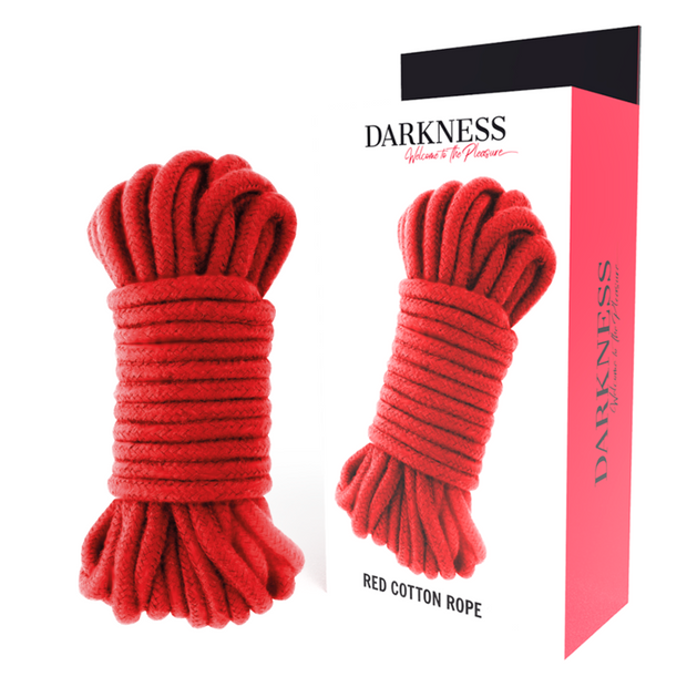 DARKNESS - Japanilainen sidontaköysi 10 m punainen