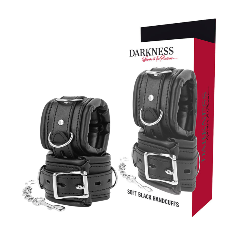 DARKNESS - VADDERADE BDSM-HANDFÄNGSEL