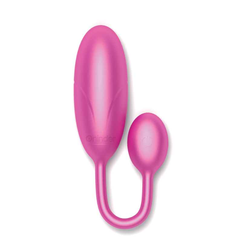 ONINDER - värisevä kuula pinkki 7 x 2,7 cm + sovellus