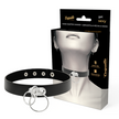 COQUETTE CHIC DESIRE - CHOKER I VEGANLÄDER MED DUBBLA RINGAR