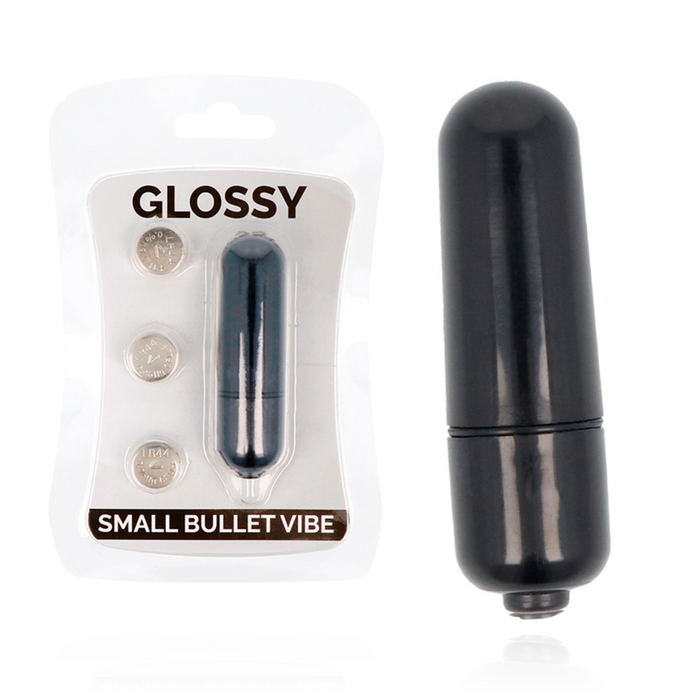 GLOSSY - Pieni musta kuula vibraattori