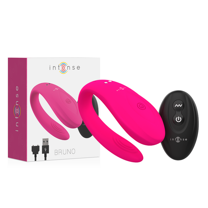 INTENSE - Pariäärinen kaksinkertainen stimulaattori pinkki